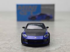 Xe Mô Hình Nissan Z LB*Nation Works 1:64 MiniGT ( Blue )