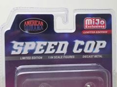 Xe Mô Hình Figure Set: Speed Cop Police Motorcycles 1:64 American Diorama