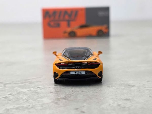 Xe Mô Hình McLaren 750S 1:64 MiniGT ( Orange )