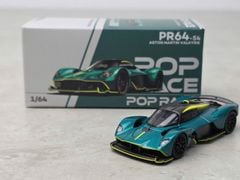 Xe Mô Hình Aston Martin Valkyrie 1:64 Popace ( Green )