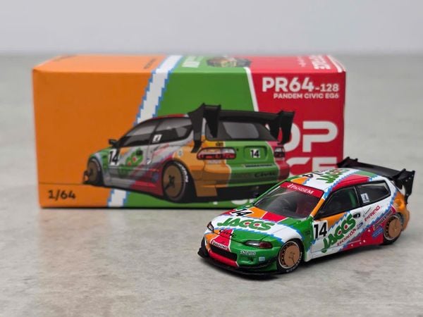 Xe Mô Hình Pandem Civic EG6 v1.5 Jaccs 1:64 PopRace