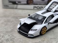 Xe Mô Hình Lamborghini Countach LPI 800-4 Bianco SID 1:64 PopRace