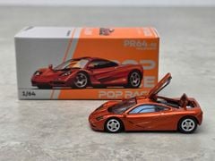 Xe Mô Hình McLaren F1 1:64 PopRace ( Orange )