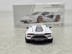 Xe Mô Hình Lamborghini Countach LPI 800-4 Bianco SID 1:64 PopRace