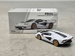 Xe Mô Hình Lamborghini Countach LPI 800-4 Bianco SID 1:64 PopRace