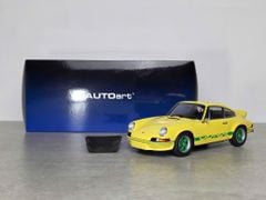 Xe Mô Hình Porsche 911 Carrera 2.7 RS 1:18 Autoart ( Light Yellow / Green STripes )