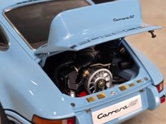 Xe Mô Hình Porsche 911 Carrera 2.7 RS 1:18 Autoart ( Gulf Blue / Black STripes )