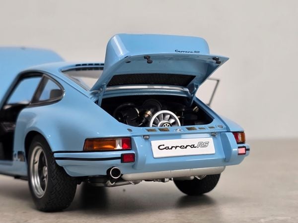 Xe Mô Hình Porsche 911 Carrera 2.7 RS 1:18 Autoart ( Gulf Blue / Black STripes )
