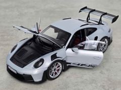 Xe Mô Hình Porsche 911 GT3 RS 2022 1:18 Norev (Ice Grey Metallic)
