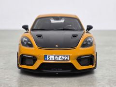 Xe Mô Hình Porsche Cayman GT4 RS 2023 Weissach Pack 1:18 Norev (Bahama Yellow)