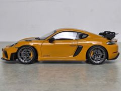 Xe Mô Hình Porsche Cayman GT4 RS 2023 Weissach Pack 1:18 Norev (Bahama Yellow)