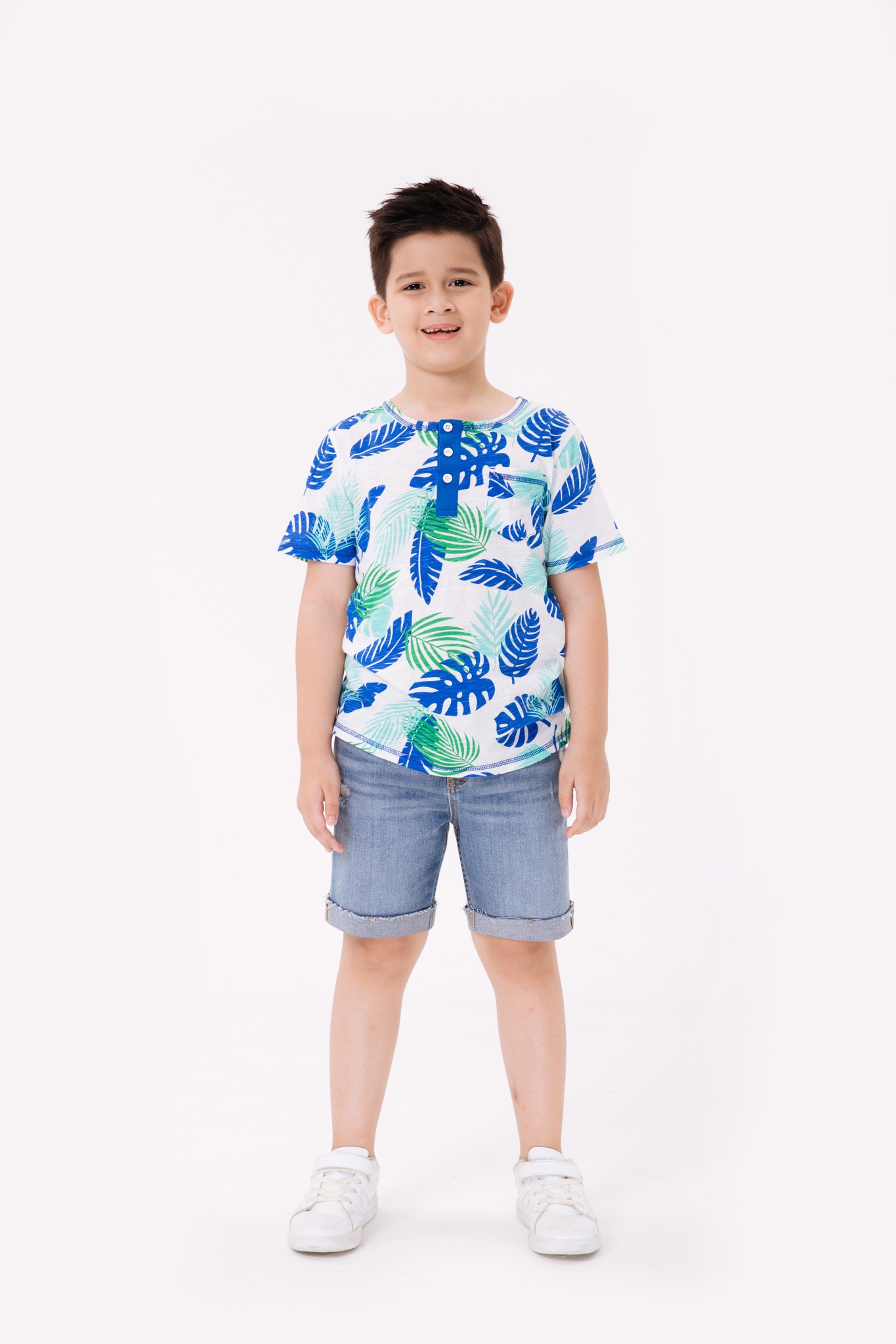 Áo Thun Bé Trai Ngắn Tay M.D.K PALM BEACH – MDK >>> top1shop >>> mdk.com.vn