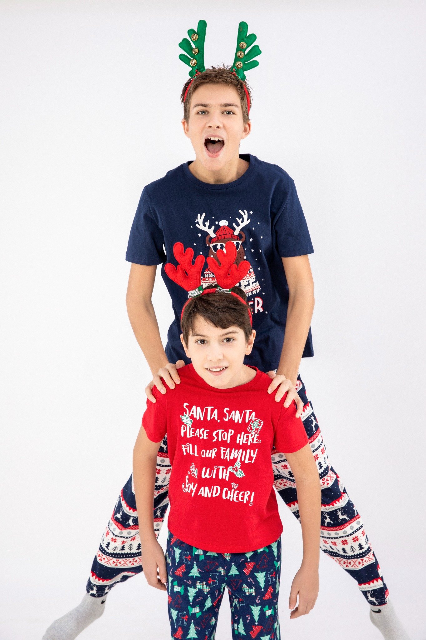 Bộ Pyjama Gia Đình cho Bé trai M.D.K CHRISTMAS FAMILY PYJAMA SET – MDK >>> top1shop >>> mdk.com.vn
