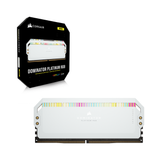  Ram Corsair Dominator Platinum RGB White 64GB(2x32GB) Bus 5600MHz DDR5 (CMT64GX5M2B5600C40W) 