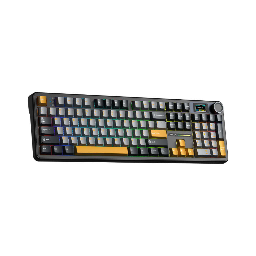  Bàn phím cơ AULA F108 Pro Golden Reaper switch 
