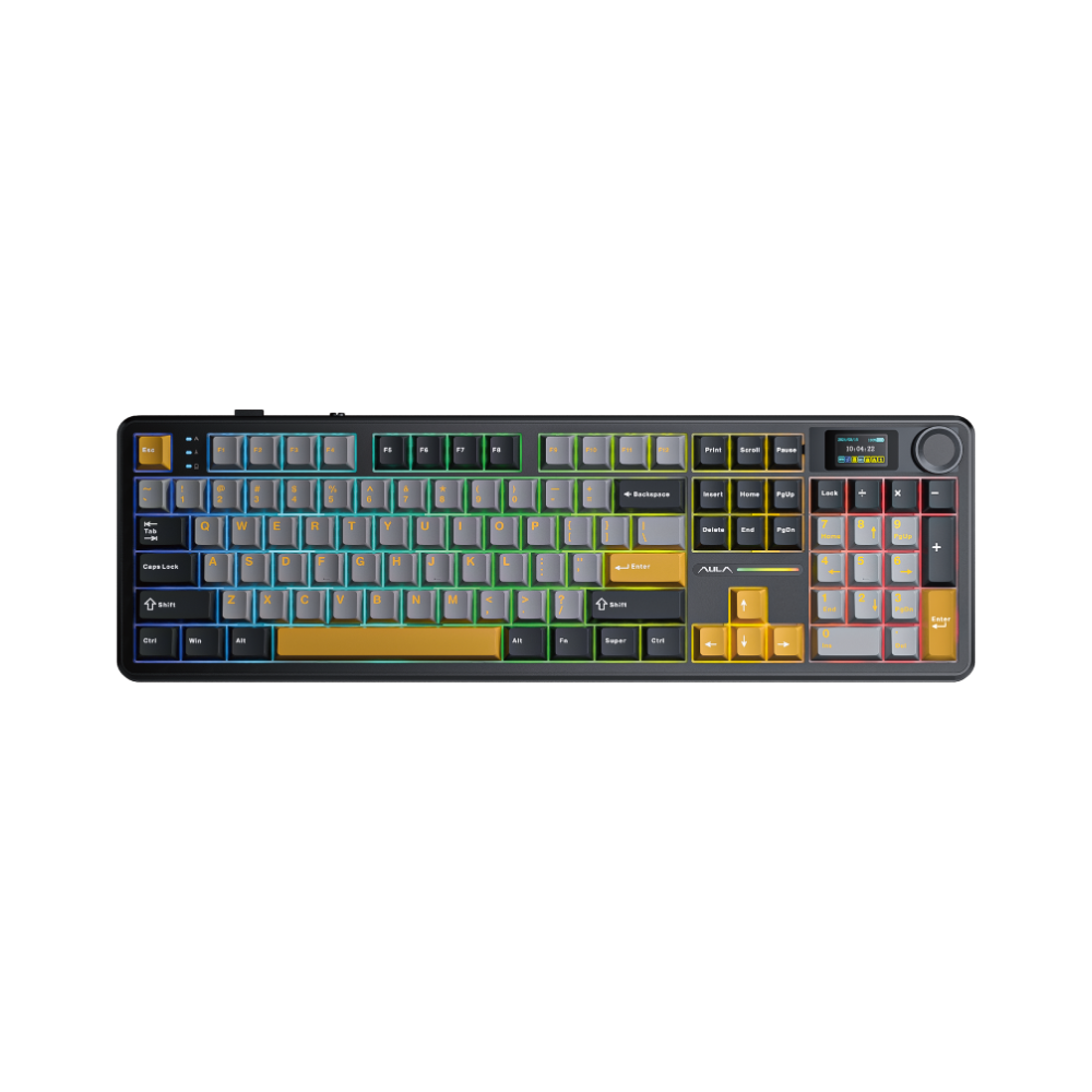  Bàn phím cơ AULA F108 Pro Golden Reaper switch 