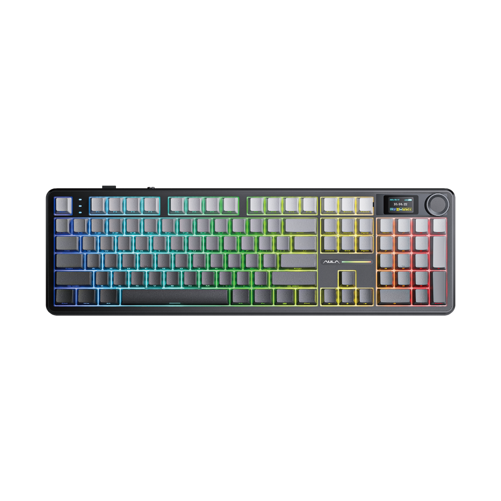  Bàn phím cơ AULA F108 Pro Black Gradient Nimbus switch 