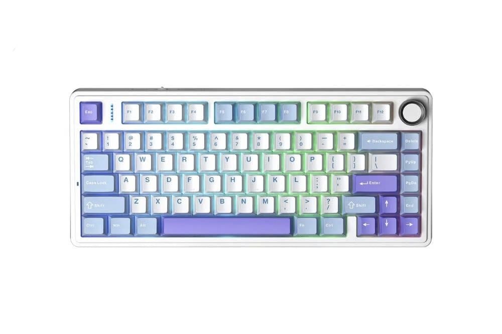  Bàn phím cơ AULA F75 3 Mode Iced Berry Star Vector switch 