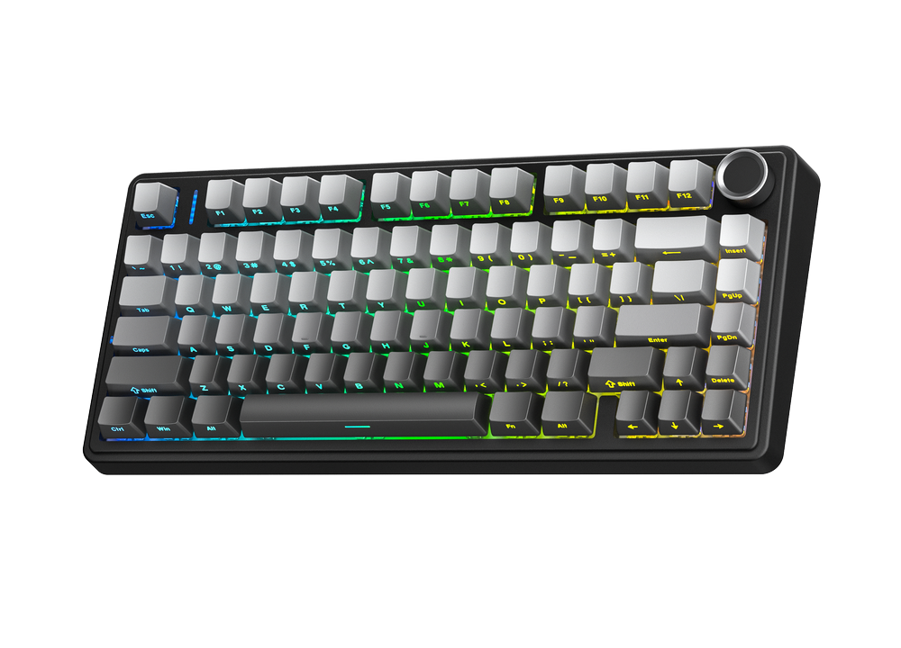  Bàn phím cơ AULA F75 3 Mode Black Gradient Reaper switch 