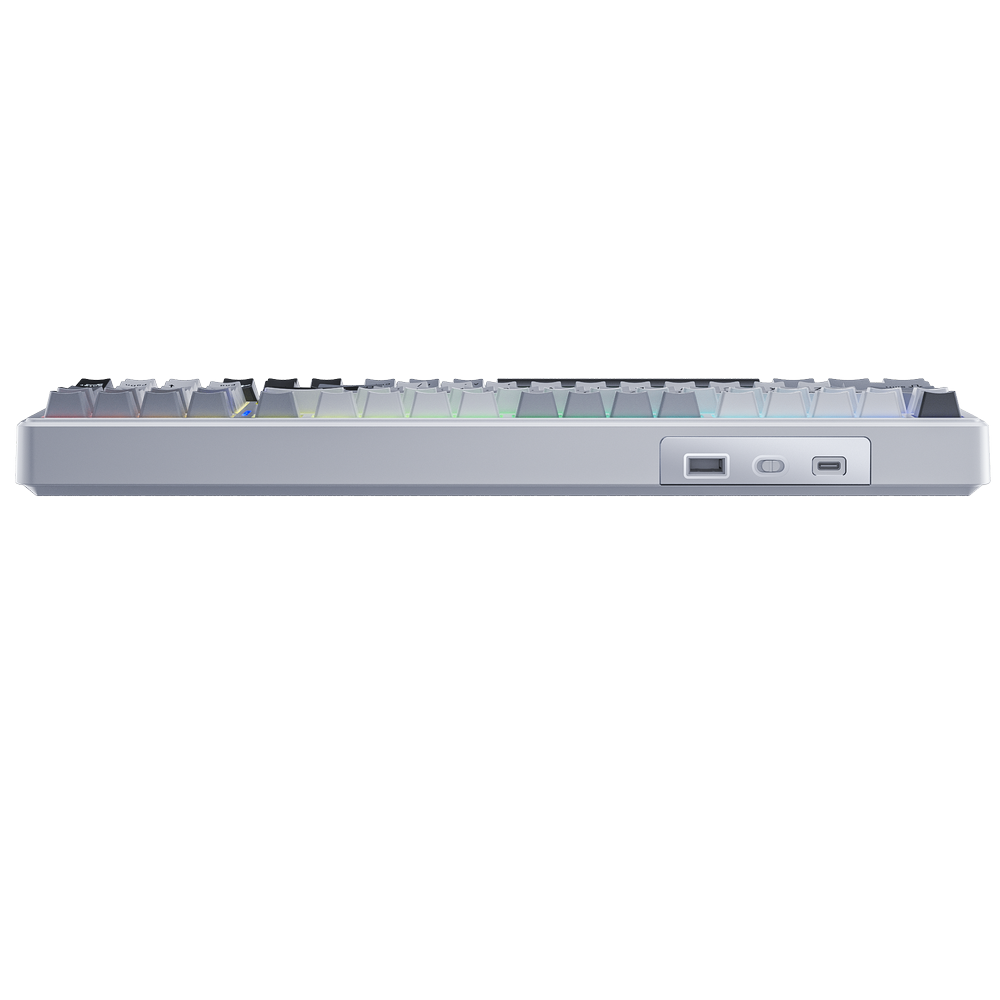  Bàn phím cơ AULA F99 3 Mode Starry Cloud Grey Wood V3 switch 