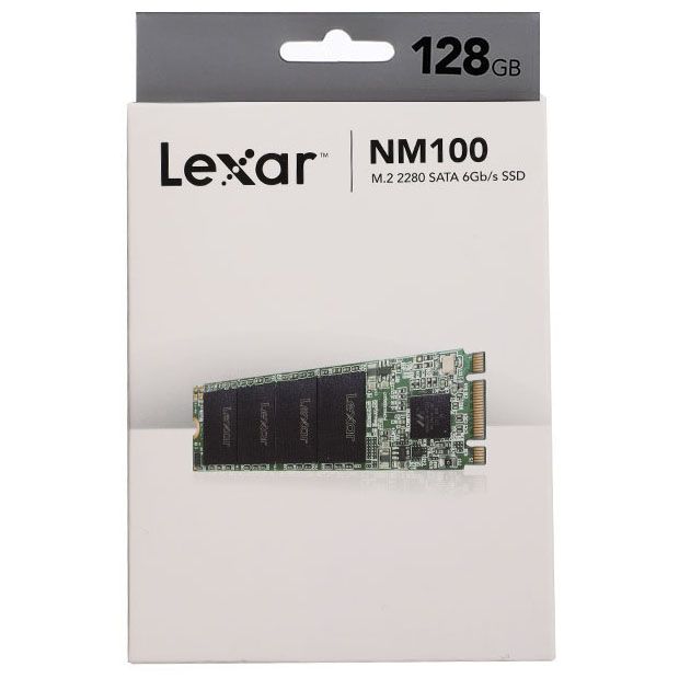  Ổ cứng SSD Lexar NM100 128GB M.2 2280 (Đoc 550MB/s - Ghi 450MB/s) - (LNM100-128RB) 