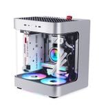 Vỏ Case Segotep Slath Mini ITX (Mini Tower/Màu Bạc) 