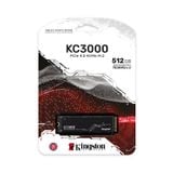  Ổ cứng SSD Kingston KC3000 512GB NVMe M.2 2280 PCIe Gen 4x4 (Đọc 7000MB/s, Ghi 3900MB/s) 