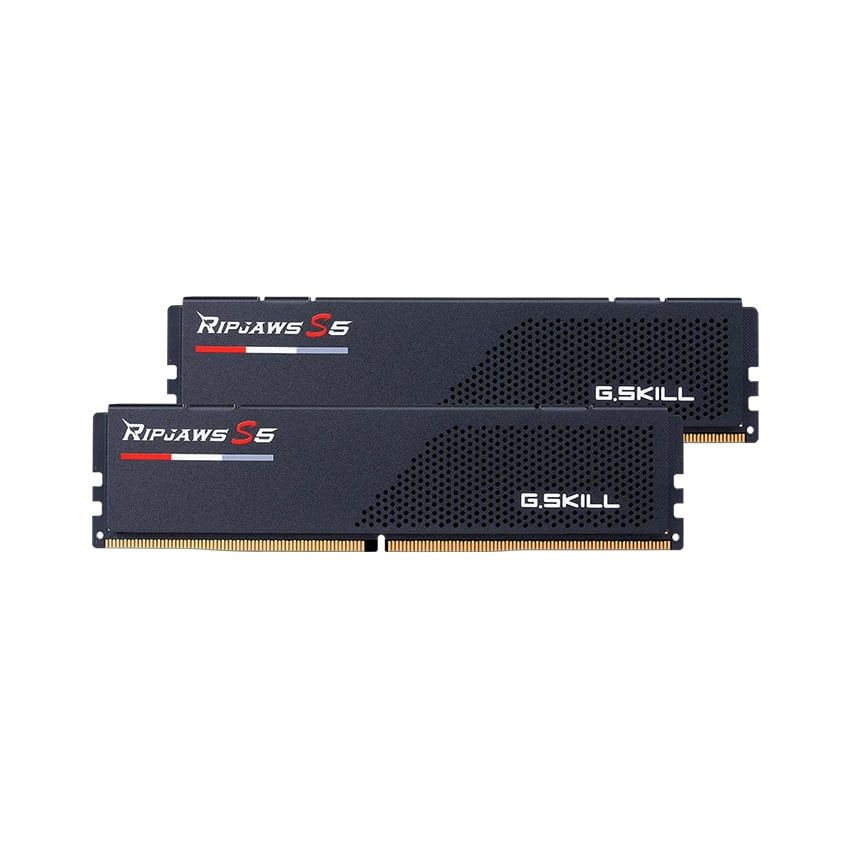  RAM DESKTOP GSKILL RIPJAWS S5 (F5-5600J4040C16GX2-RS5K) 32GB (2X16GB) DDR5 5600MHZ 