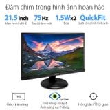  Màn hình Asus VA229HR (215inch/FHD/IPS/75Hz/5ms/250nits/HDMI+VGA+Audio/Loa) 