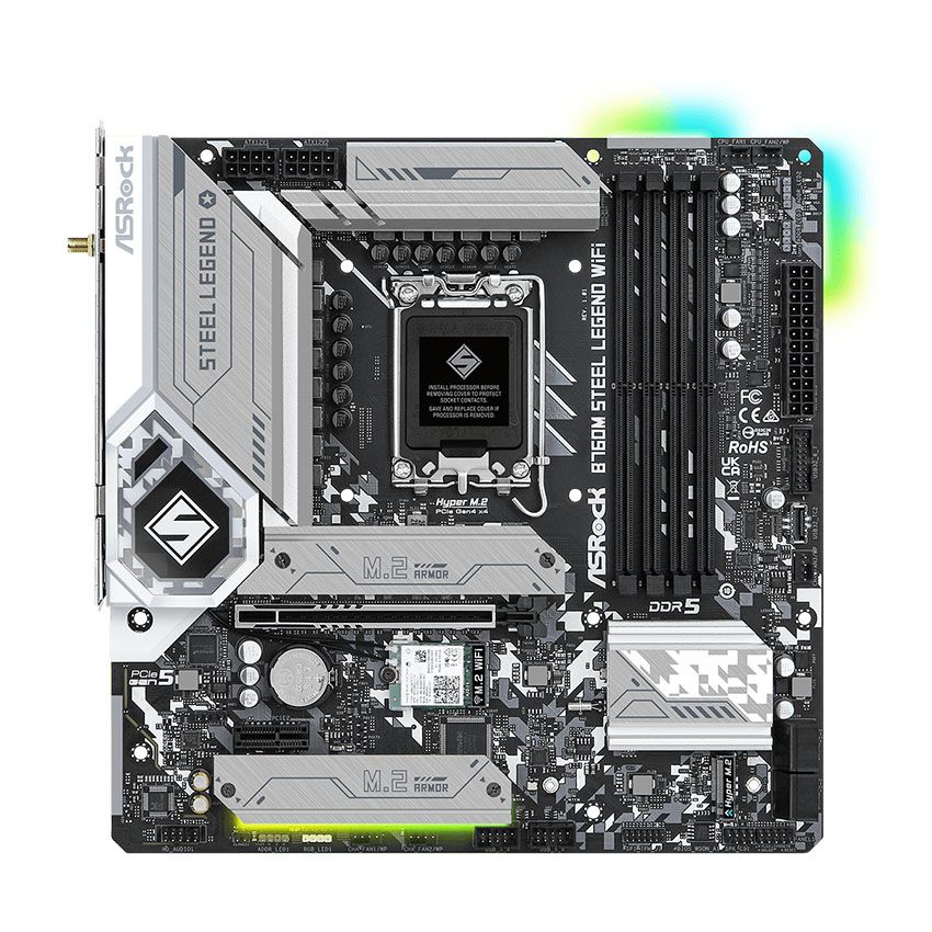 Socket 1200 Asrock B460m Bo Mạch Chủ Asrock B460M-HDV (Chipset