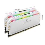  Ram Desktop Corsair Dominator Platinum White RGB 16GB (2x8G) DDR4 3200MHz 