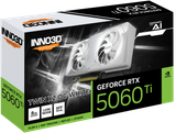  Card màn hình INNO3D GeForce RTX 5060 Ti 8GB Twin X2 OC WHITE 