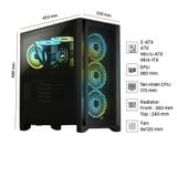  Vỏ Case Corsair 4000D Airflow TG BLACK 