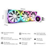  Tản nhiệt nước NZXT Kraken Z73 - RGB - White (RL-KRZ73-RW) 