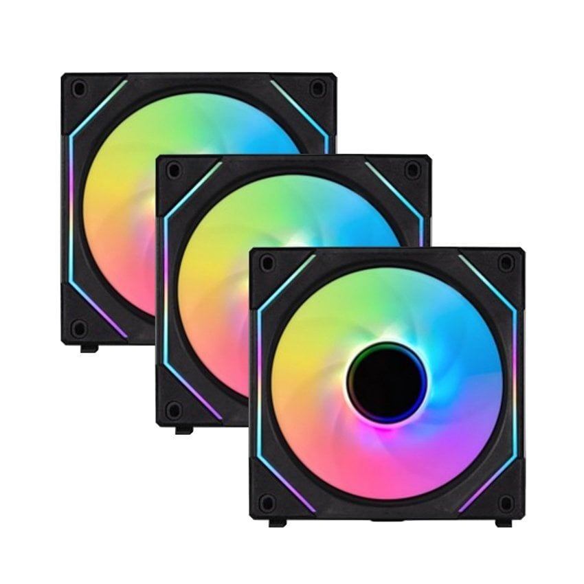  FAN CASE LIAN-LI UNI FAN SL INFINITY 120 TRIPLE BLACK 