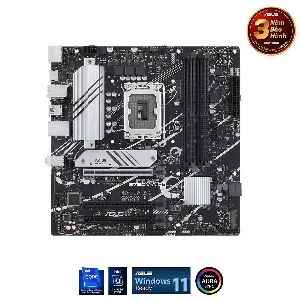  Mainboard ASUS PRIME B760M-A D4 