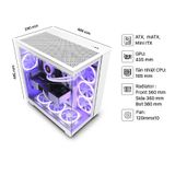  Vỏ máy tính NZXT H9 Flow White (CM-H91FW-01) (Mid Tower/Màu Trắng) - BH 24 tháng 