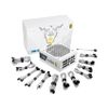  Nguồn SEGOTEP KL1250W White - 1250W - 80 Plus Gold - Full Modular - ATX3.0+PCIE5.0 (JP CAP) 