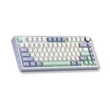  Bàn phím cơ AULA F75 3 Mode Snow Blue Grey Wood V3 switch 