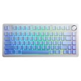  Bàn phím cơ AULA F75 White Blue Gradient Reaper switch 
