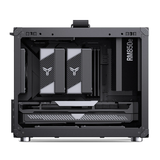  Vỏ Case Jonsbo C6 MAX BLACK (Mini Tower/Màu Đen)/Không Kèm Quạt) 