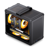  Vỏ Case Jonsbo C6 MAX BLACK (Mini Tower/Màu Đen)/Không Kèm Quạt) 