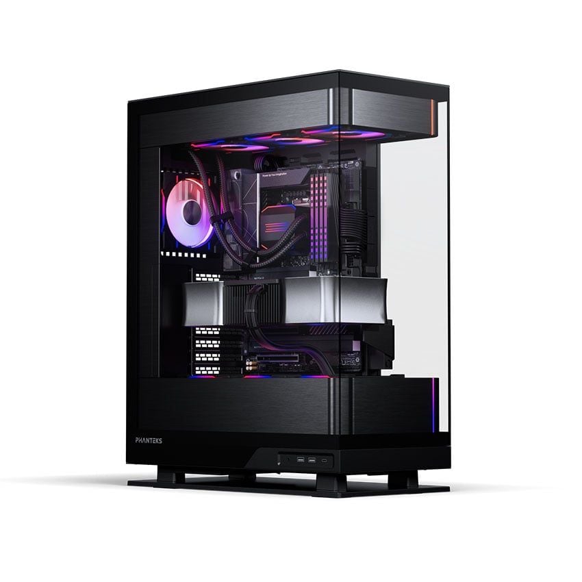  Vỏ Case Phanteks Evolv X2 Tempered Glass, DRGB, Satin Black (ATX/Mid Tower) 