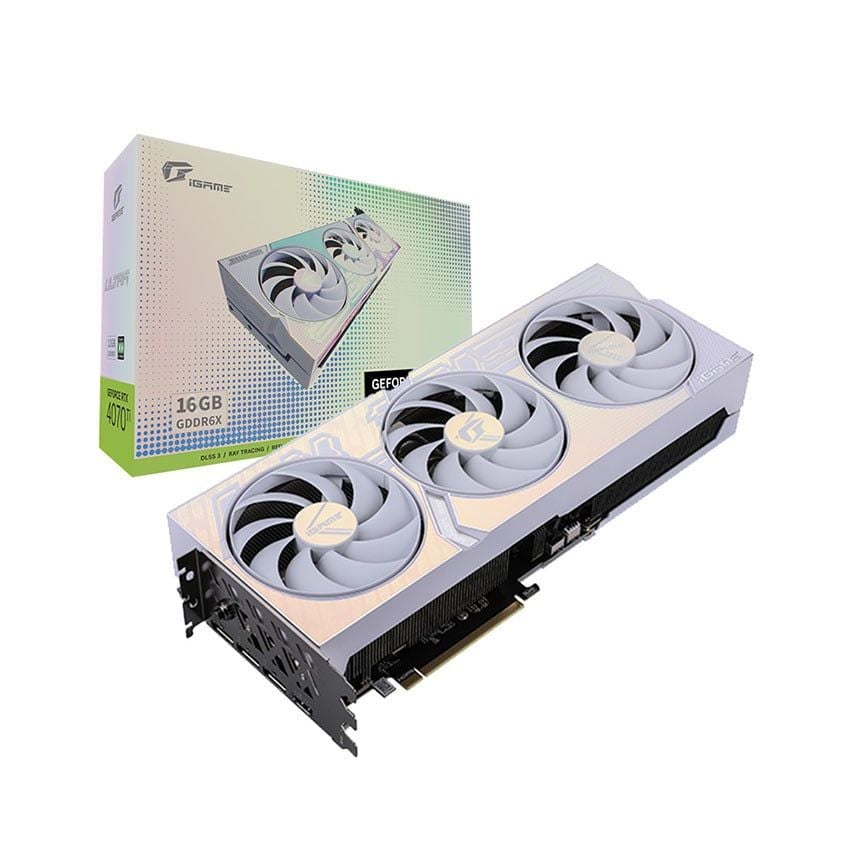  Card màn hình Colorful iGame GeForce RTX 4070 Ti SUPER Ultra W OC 16G-V 