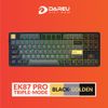  Bàn phím cơ DareU EK87 Pro Triple Mode Black Golden Dream switch 