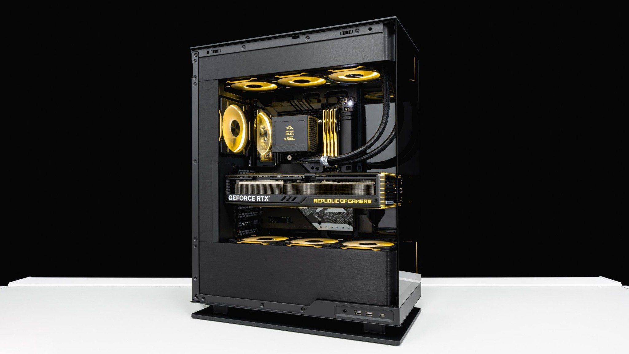  PC TTG SUPER LUXURY ULTRA 7 265K - RTX 5080 16GB OC BLACK (ALL NEW - Bảo hành 36 tháng) 