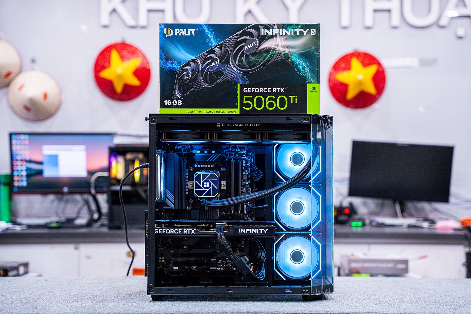  PC TTG AMD GAMING RYZEN 9 9950X- RTX 5060 Ti 16GB (All NEW - Bảo hành 36 tháng) 