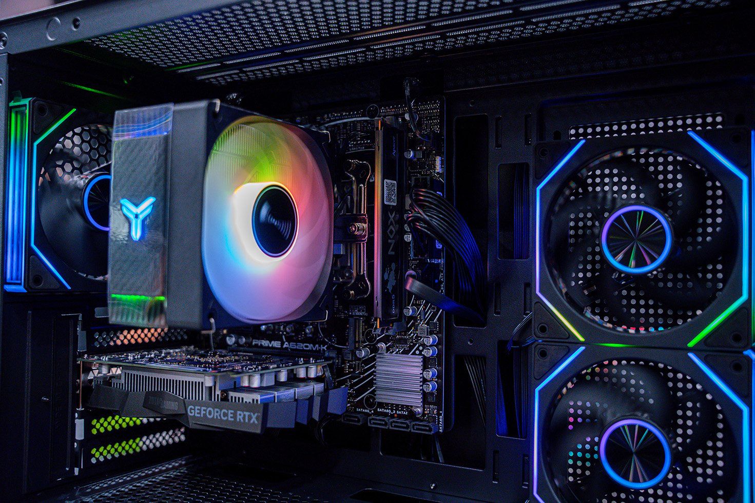 【Sランク】RTX3050搭載ゲーミングPCフルセッ✧新品ケース✧② ECA3501ABA-RGB ENERMAX PCケース SABERAY ADV Rev.2 特徴