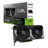  Card màn hình ASUS Dual GeForce RTX 5060 Ti 16GB GDDR7 