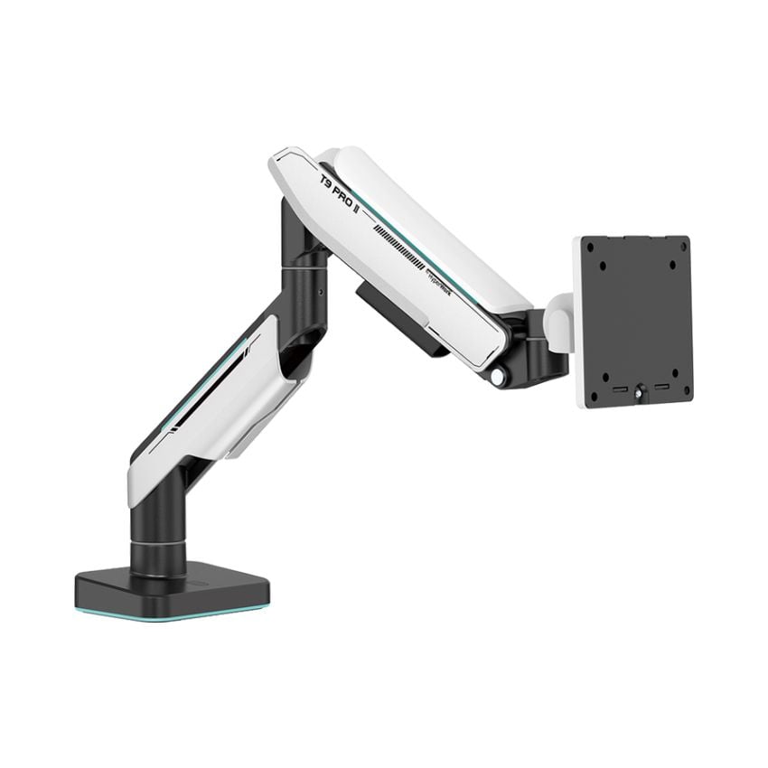  GIÁ TREO MÀN HÌNH HUMANMOTION T9 PRO II MÀU TRẮNG (23-43 INCH) 